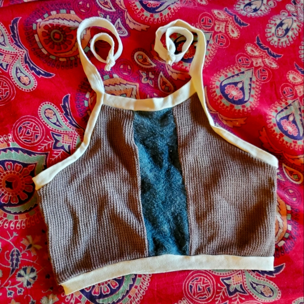 OOAK Hemp crop top